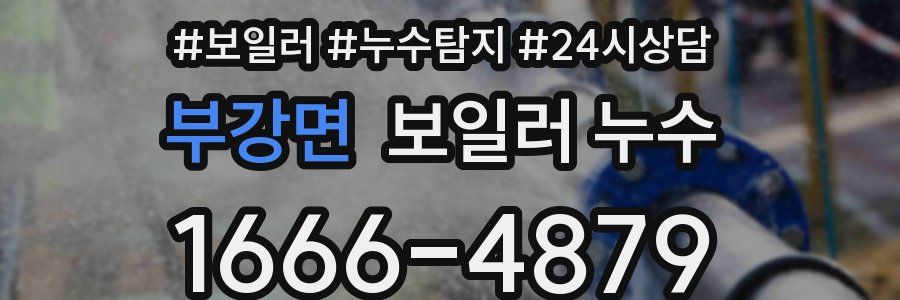 부강면 누수탐지