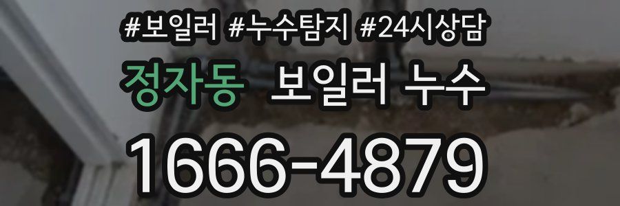 정자동 누수탐지