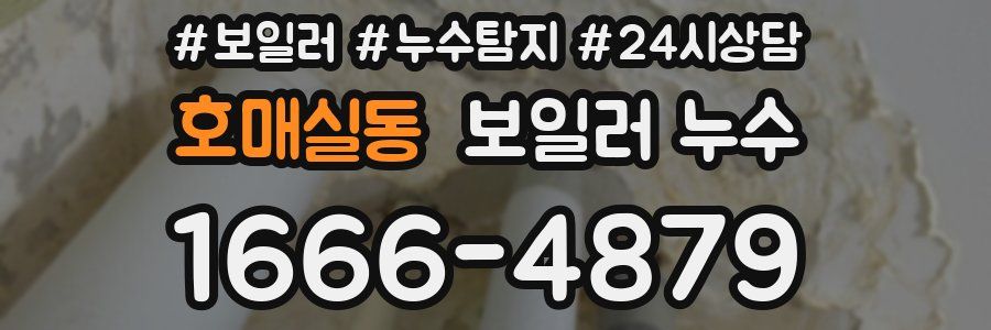 호매실동 누수탐지