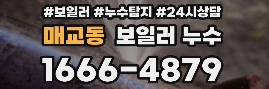 매교동 누수탐지