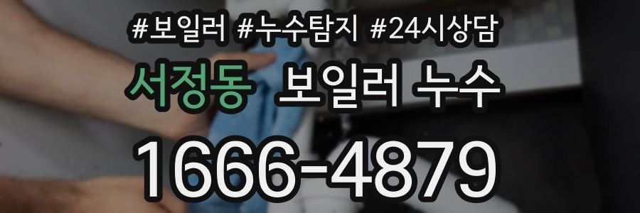 서정동 누수탐지