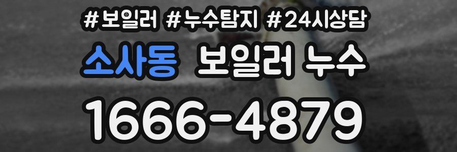 소사동 누수탐지