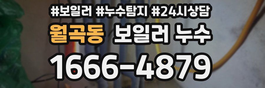 월곡동 누수탐지