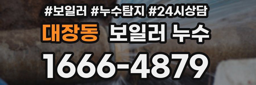 대장동 누수탐지