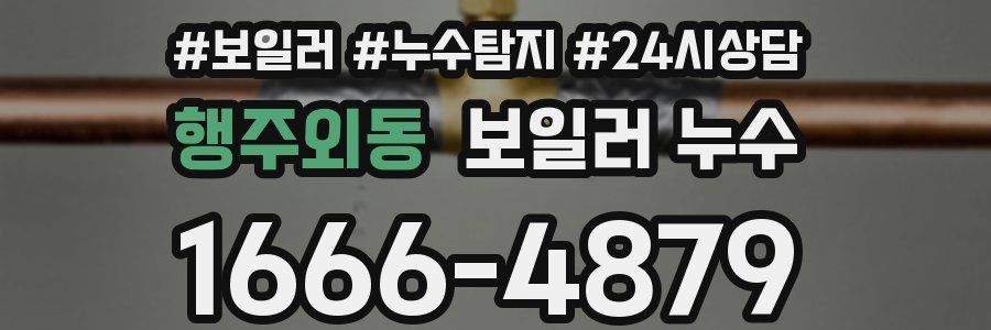 행주외동 누수탐지