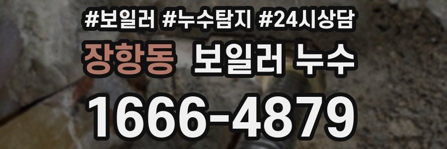 장항동 누수탐지