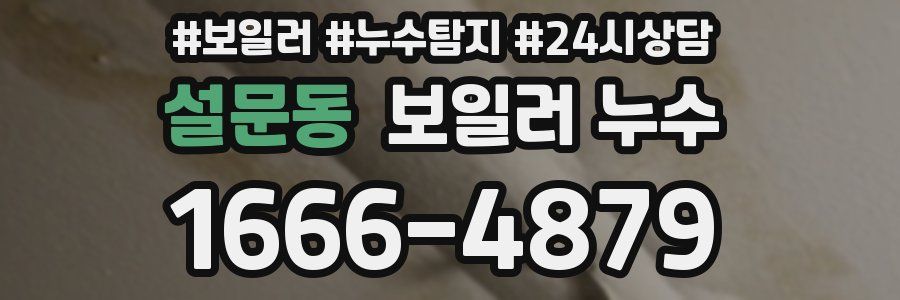 설문동 누수탐지