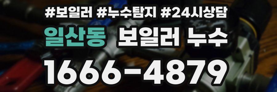 일산동 누수탐지