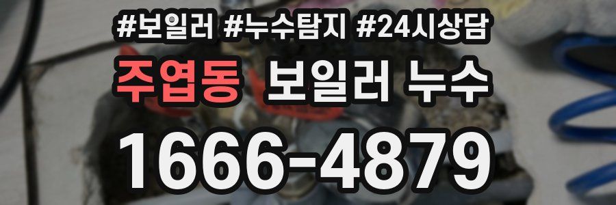 주엽동 누수탐지