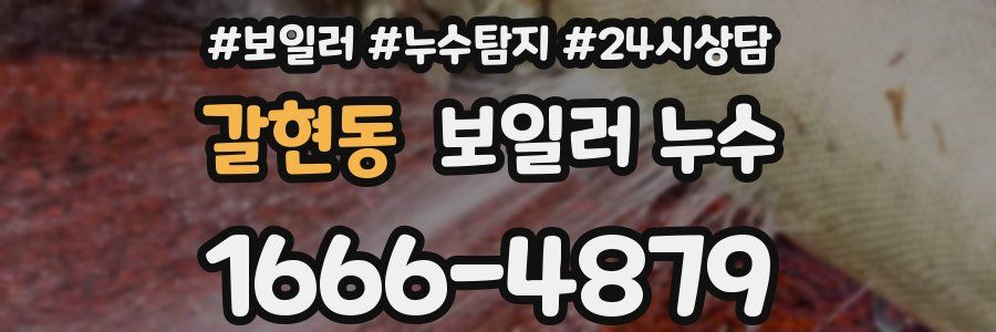 갈현동 누수탐지