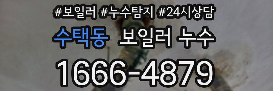 수택동 누수탐지