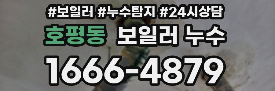 호평동 누수탐지