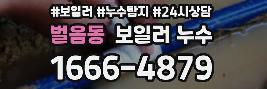 벌음동 누수탐지