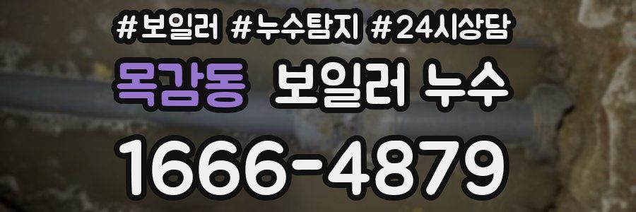 목감동 누수탐지