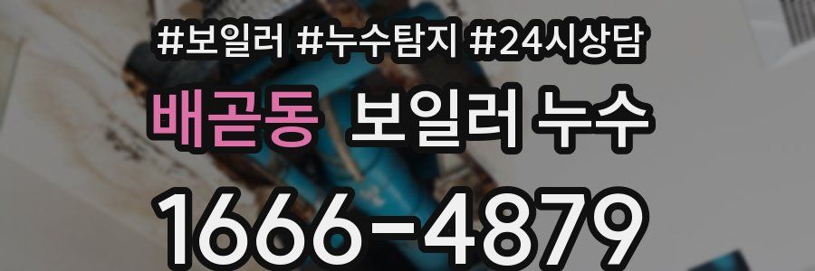 배곧동 누수탐지