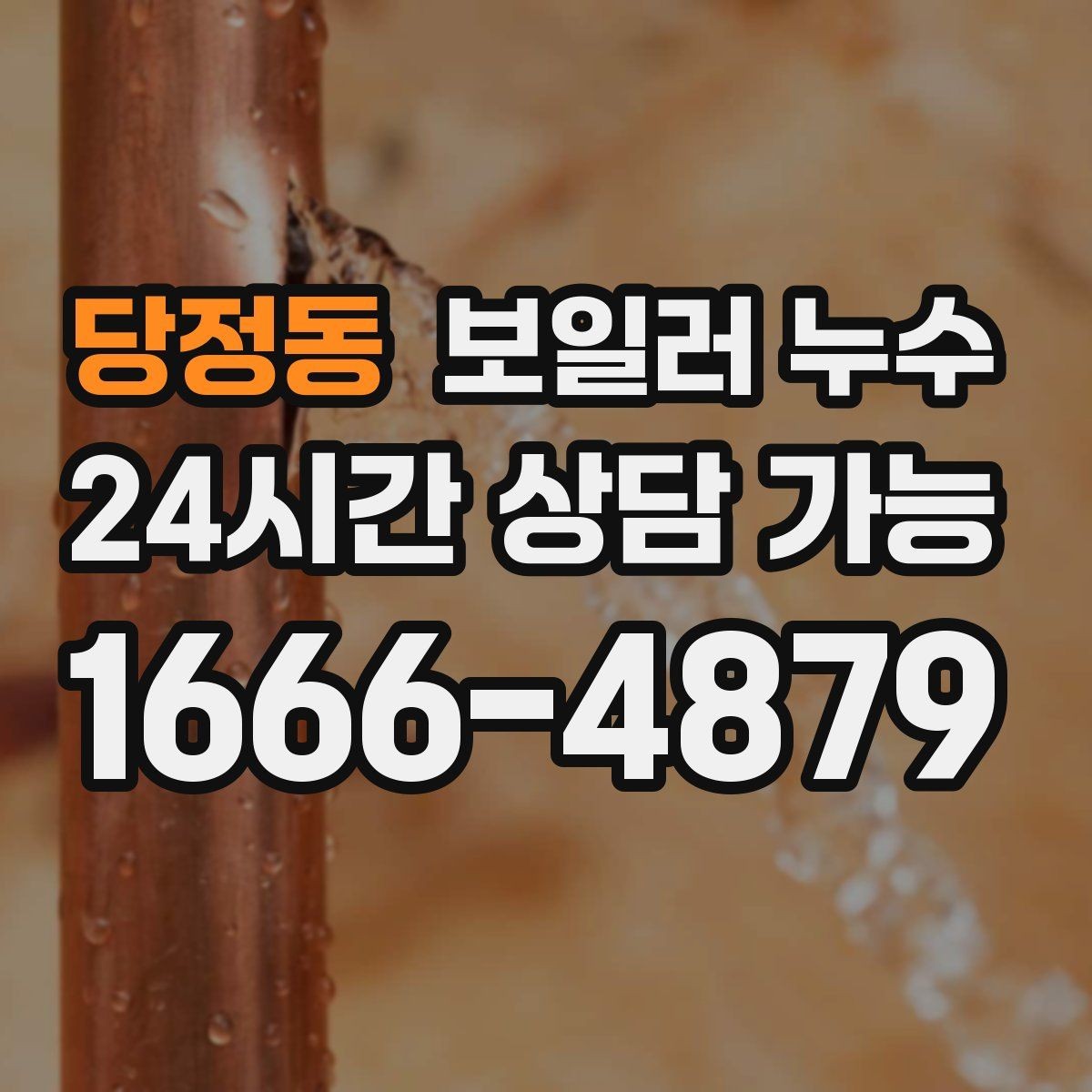 당정동 보일러 누수 이사 직후 발견되면 먼저 할 일