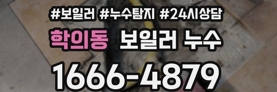 학의동 누수탐지