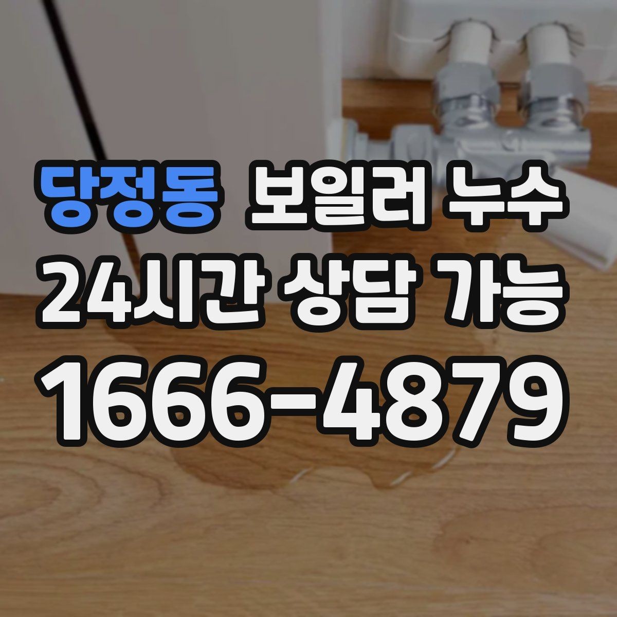 당정동 보일러 누수 보일러 주변 배관 이음부 물방울이 보일 때