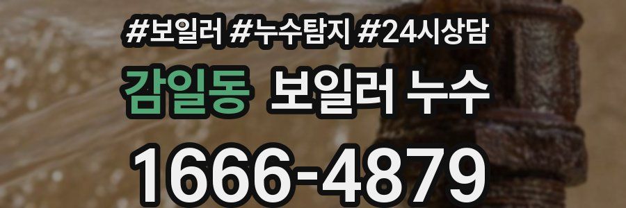 감일동 누수탐지