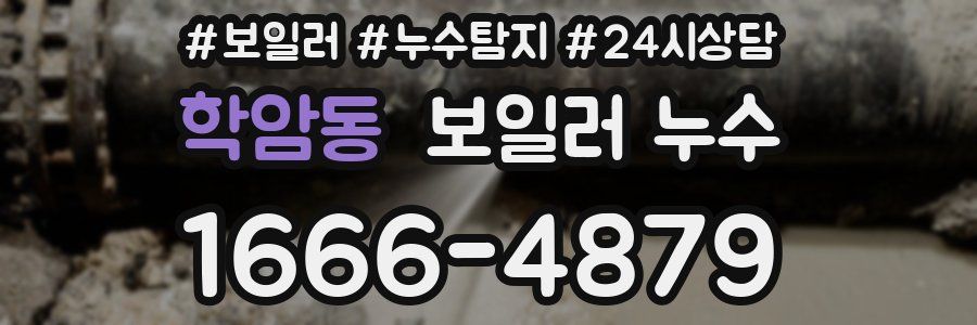 학암동 누수탐지