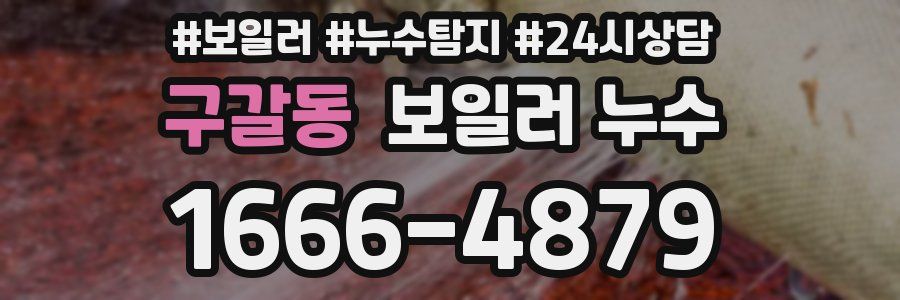 구갈동 누수탐지