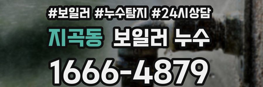 지곡동 누수탐지