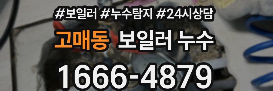 고매동 누수탐지