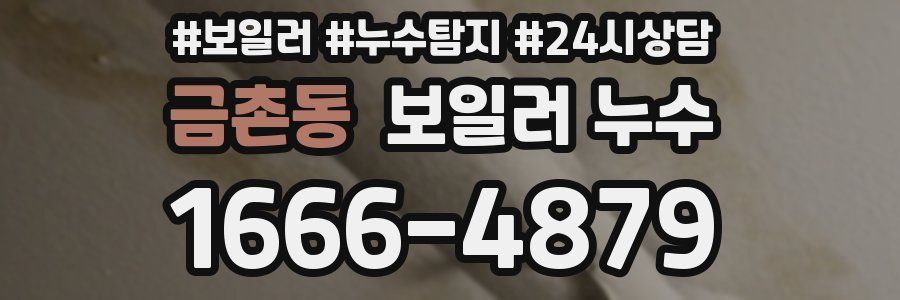 금촌동 누수탐지