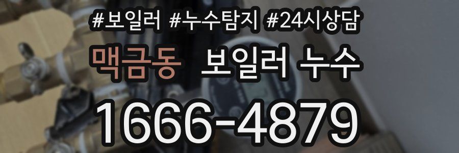 맥금동 누수탐지