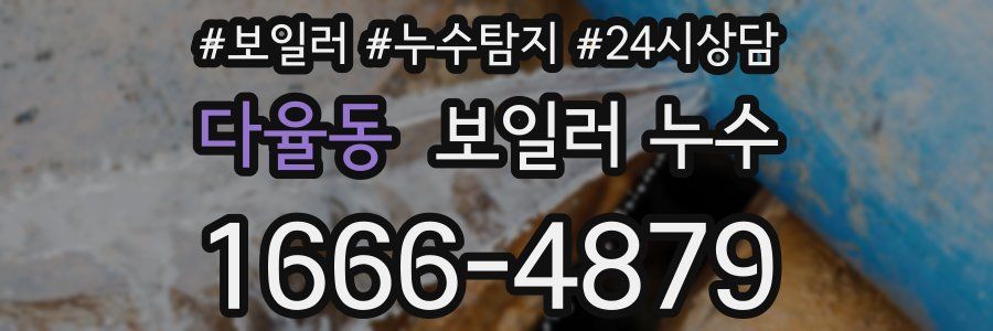 다율동 누수탐지