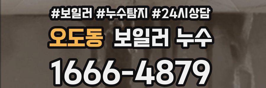 오도동 누수탐지