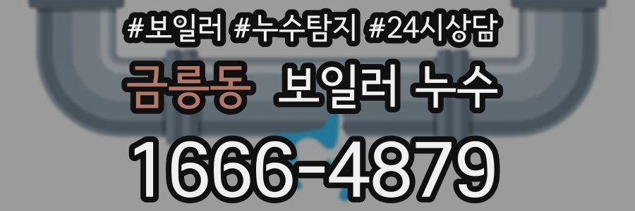 금릉동 누수탐지