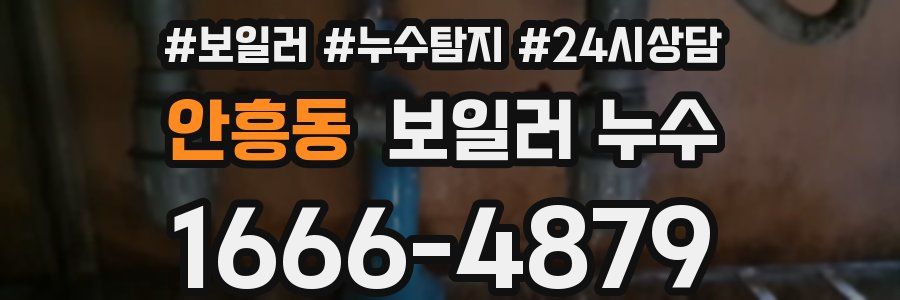 안흥동 누수탐지