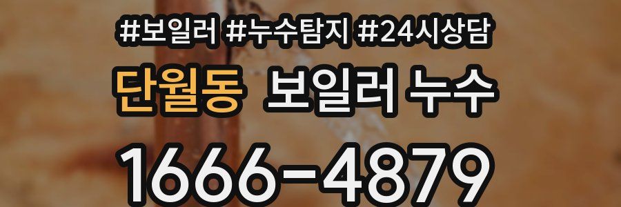 단월동 누수탐지