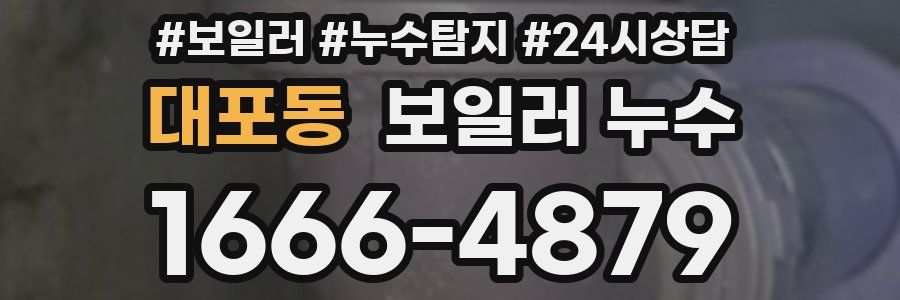 대포동 누수탐지