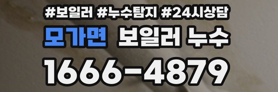 모가면 누수탐지