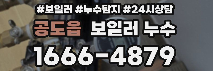 공도읍 누수탐지