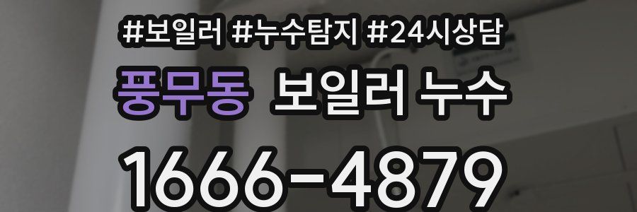 풍무동 누수탐지