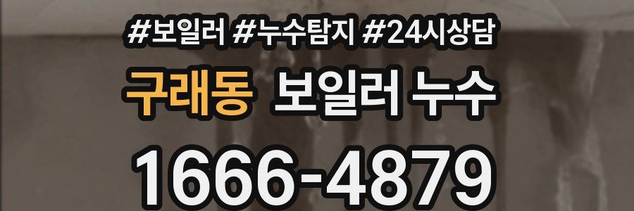 구래동 누수탐지