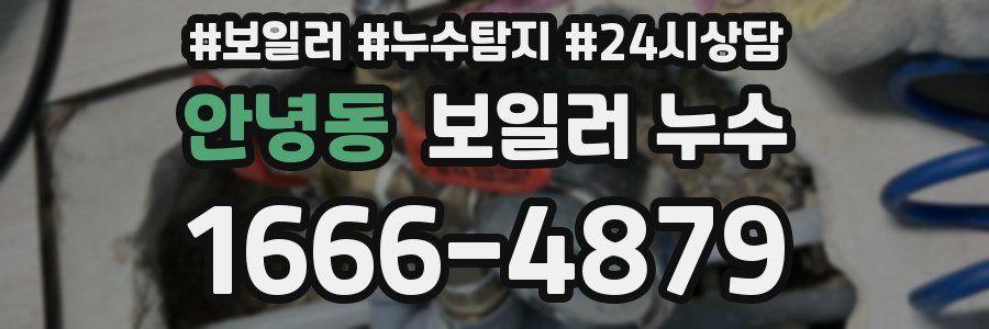 안녕동 누수탐지