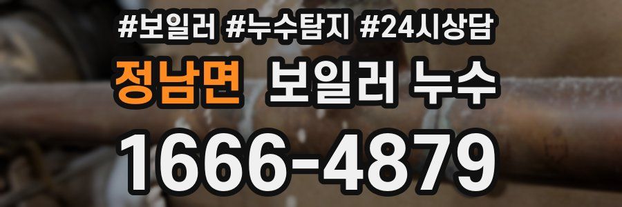 정남면 누수탐지