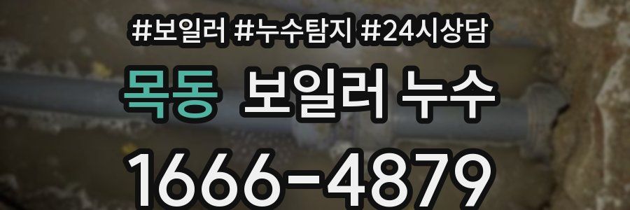 목동 누수탐지
