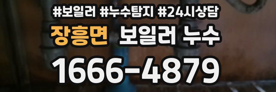 장흥면 누수탐지