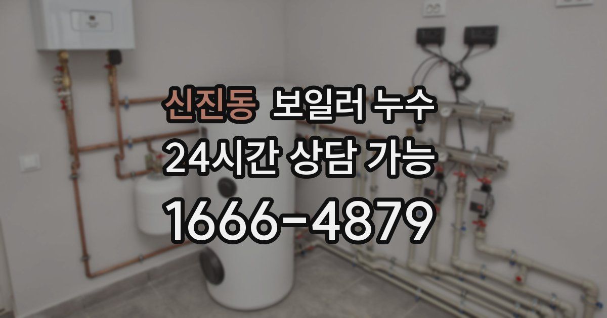 신진동 보일러 누수