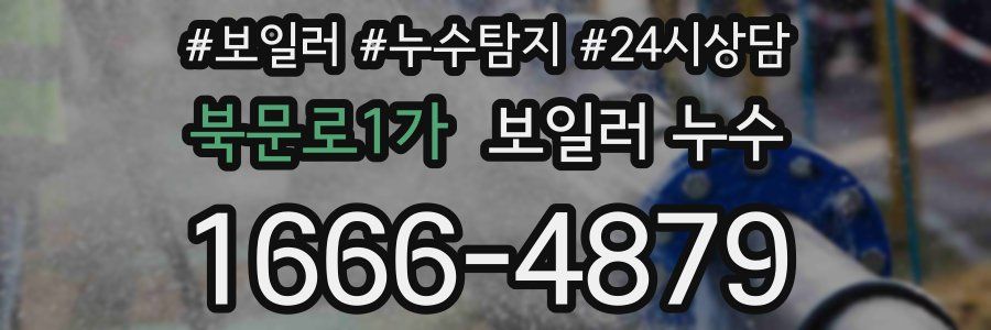 북문로1가 누수탐지