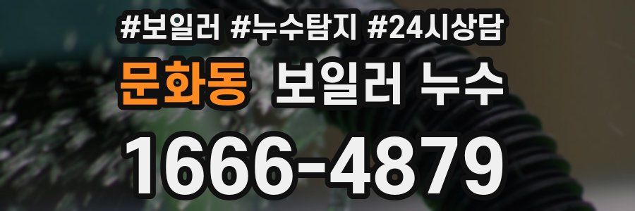 문화동 누수탐지