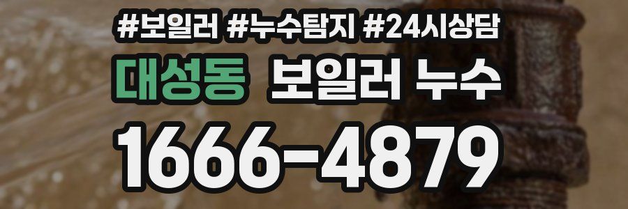 대성동 누수탐지