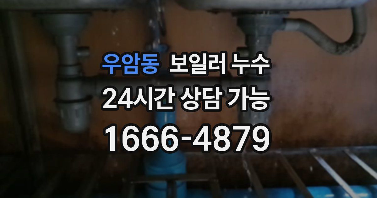 우암동 보일러 누수
