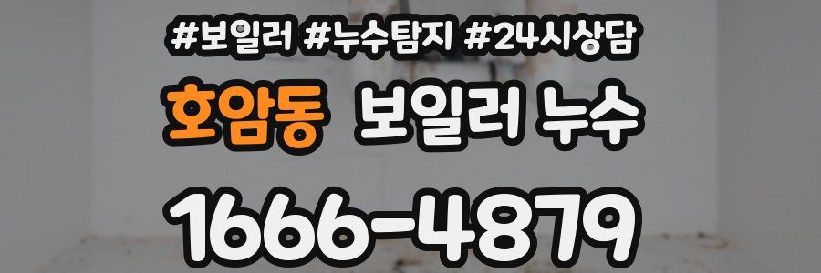 호암동 누수탐지