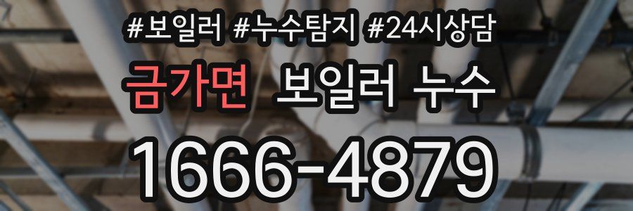 금가면 누수탐지